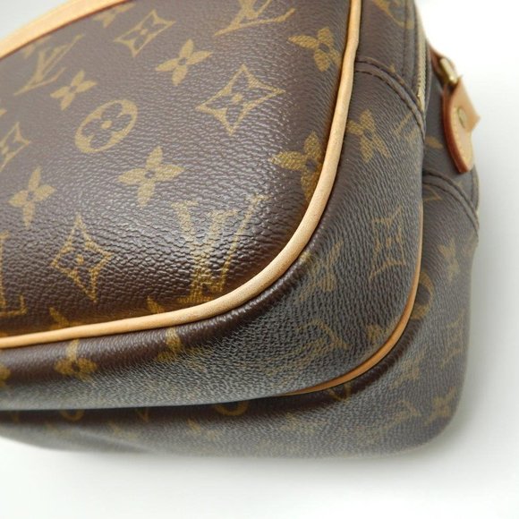 Louis Vuitton Monogram Reporter PM Brown Shoulder Bag - Picture 6 of 8